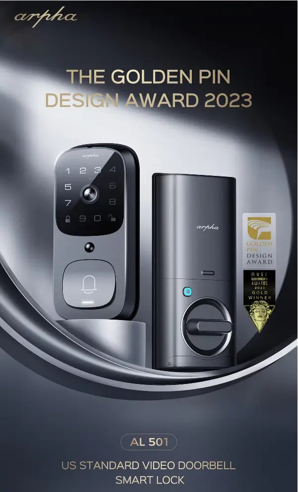 Smart Door Lock AL501 – 3D Face Recognition | WiFi App Control | Fingerprint Unlock | AI Motion Detection