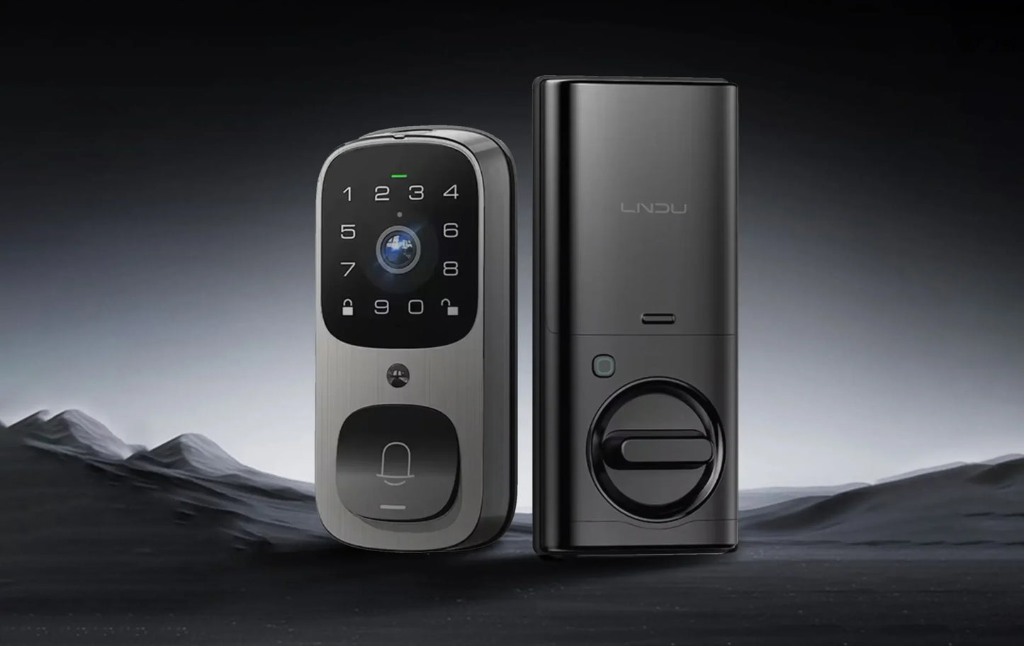 Smart Fingerprint Door Lock 502 – WiFi, Keypad, App, Fingerprint Unlock | Human Detection